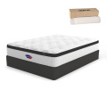 bien endormi Matelas de printemps en mousse à mémoire de mémoire double